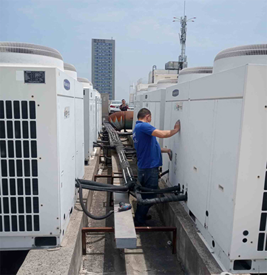 鹿邑中央空调制热和不制冷系统维修方法